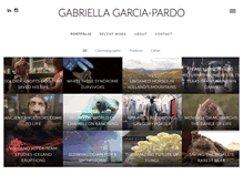 Tablet Screenshot of gabriellagarciapardo.com